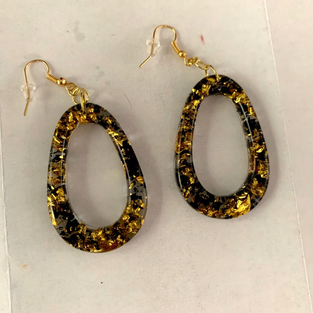 Saints earrings